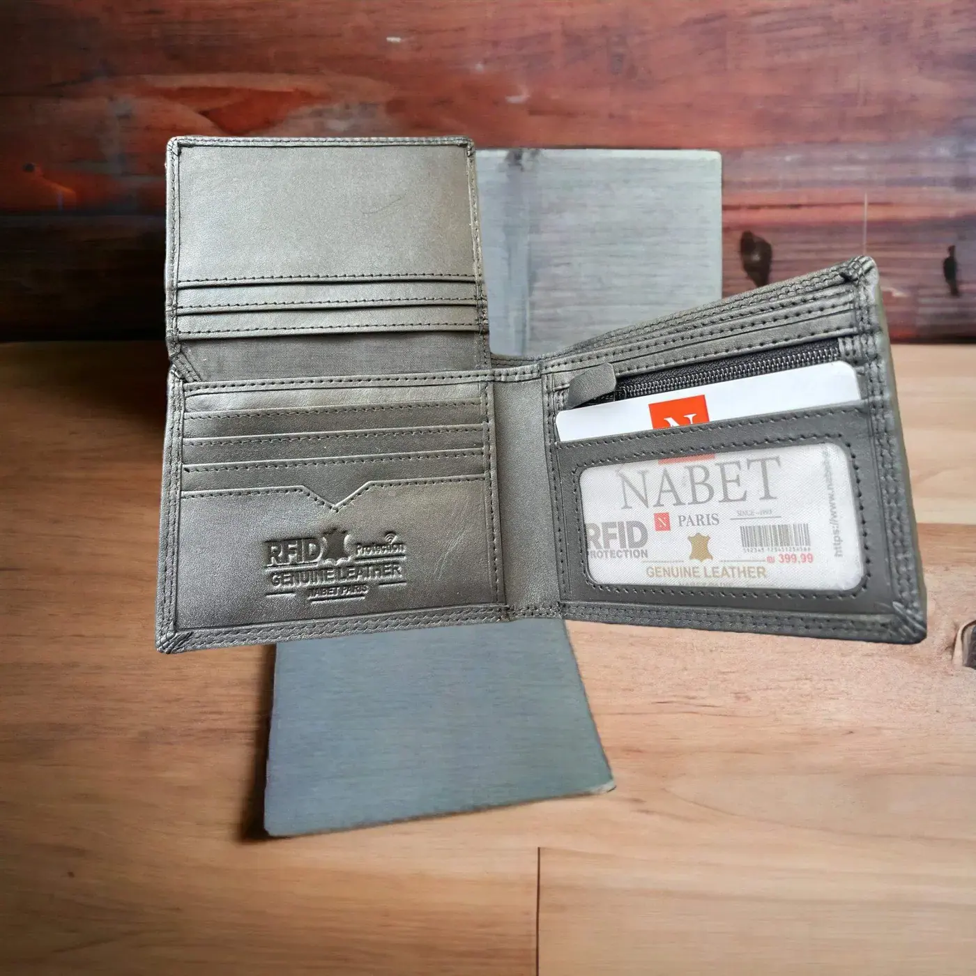 ארנק SLIM RFID שחור 2